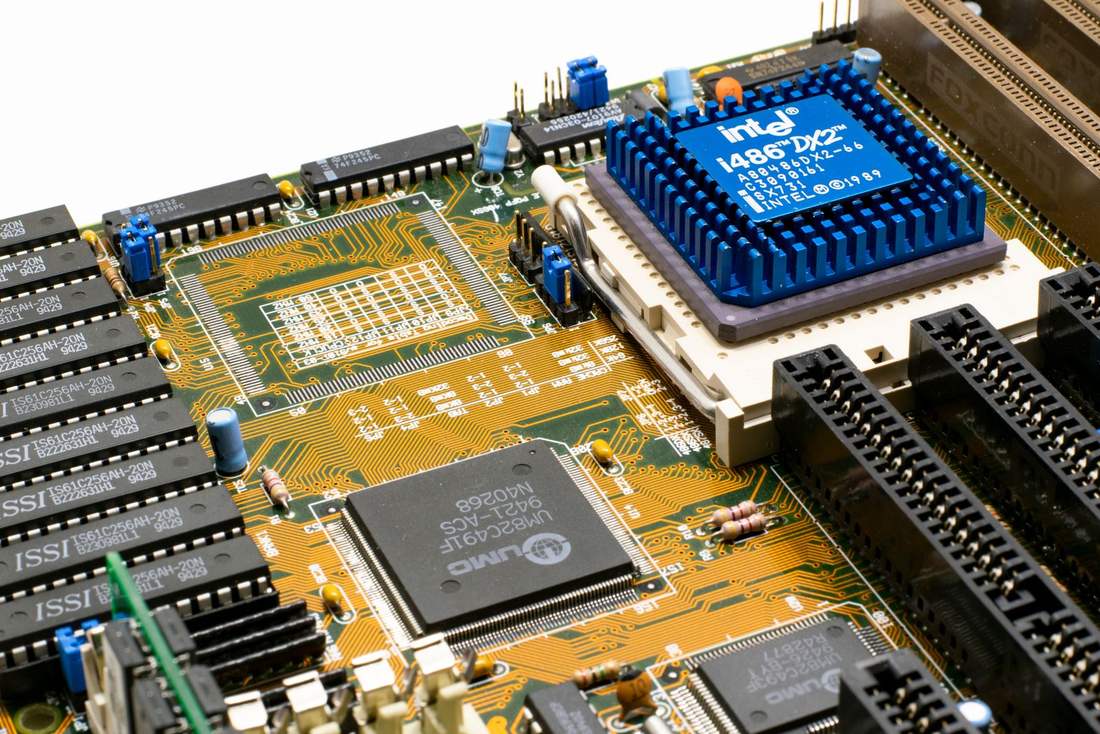 Computer hardware close-up - every data centre and every inference request runs on these components.